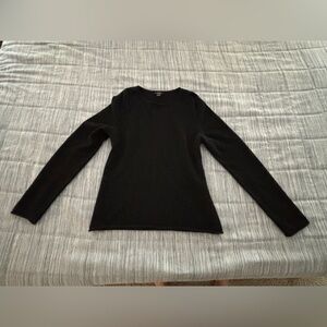 Classic Black Women's Cashmere Sweater